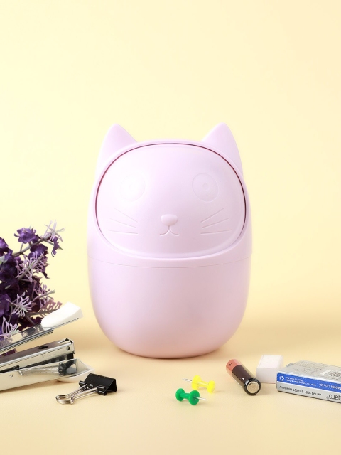 

YOYOSO Set Of 2 Purple Solid Desktop Storage Boxes