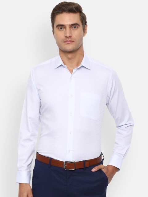 

Van Heusen Men Blue Pure Cotton Casual Shirt