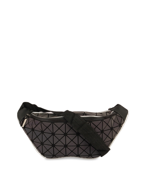 

BAOMI Geometric Waist Pouch Range Purple Color Soft One Size Handbag