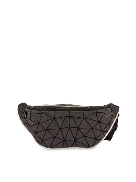 

BAOMI Geometric Waist Pouch Range Grey Color Soft One Size Pouch