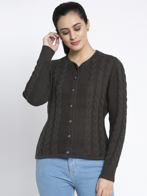 

Global Republic Women Green Cardigan