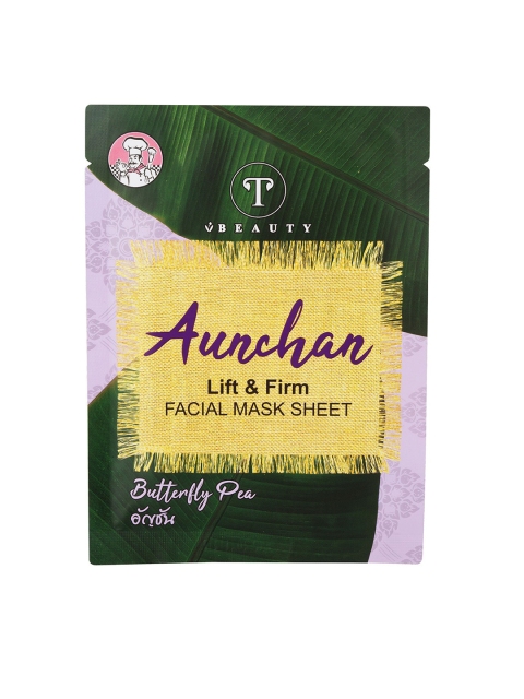 

BEAUTY BUFFET Scentio Aunchan Butterfly Pea Lift & Firm Facial Mask Sheet, White