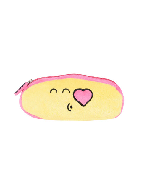 

Smiley World Adult Kids Yellow & Pink Printed Purse Clutch