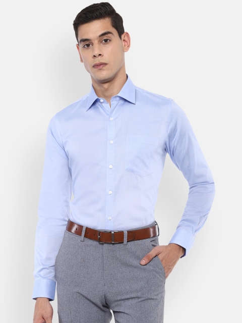 

Van Heusen Men Blue Slim Fit Casual Shirt