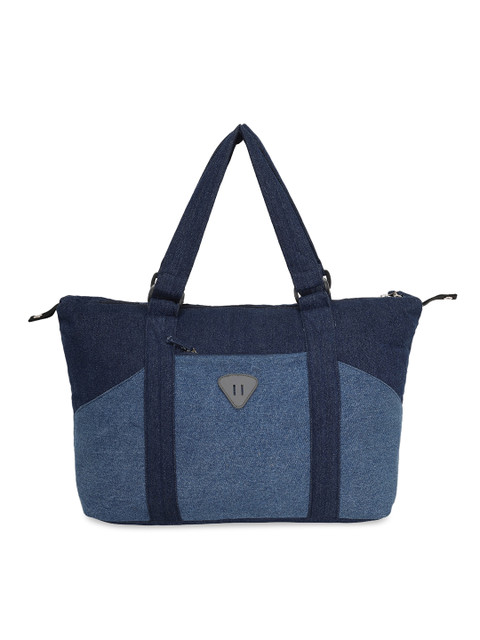 

The Purani Jeans Blue Oversized Shopper Tote Bag