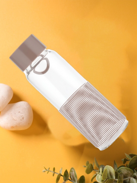 

YOYOSO Brown & Tranparent Set of 2 Glass Water Bottles