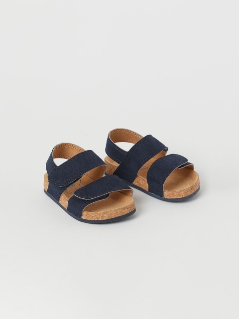 

H&M Girls Blue Solid Open-Toe Sandals