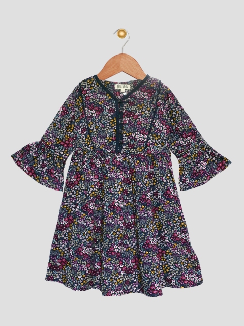 

Bella Moda Multi Floral A-Line Dress
