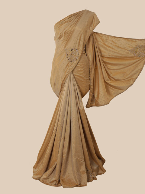 

Pothys Beige Art Silk Saree