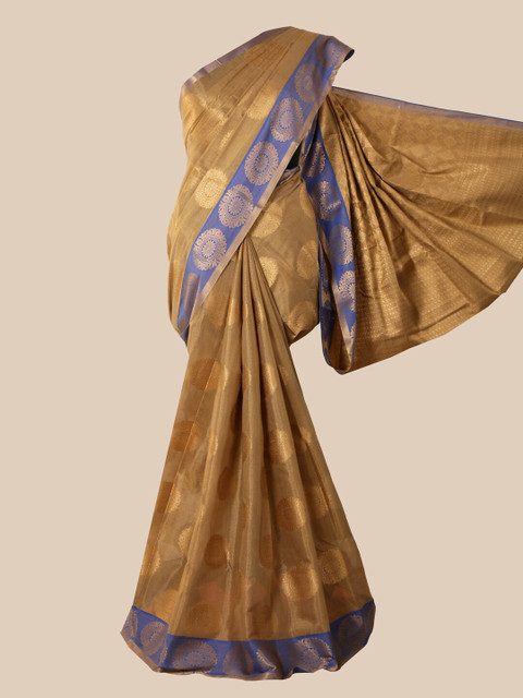 

Pothys Gold Ethnic Motifs Zari Saree