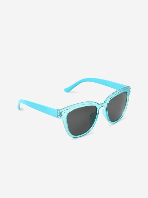 

DukieKooky Girls Black Lens & Blue Cateye Sunglasses with UV Protected Lens 900292