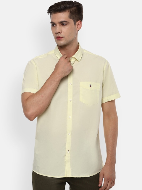 

Louis Philippe Sport Men Yellow Slim Fit Casual Shirt