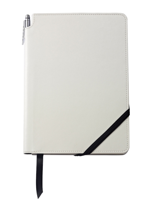 

Cross White Set of 2 Pelle Medium Journal & Pen