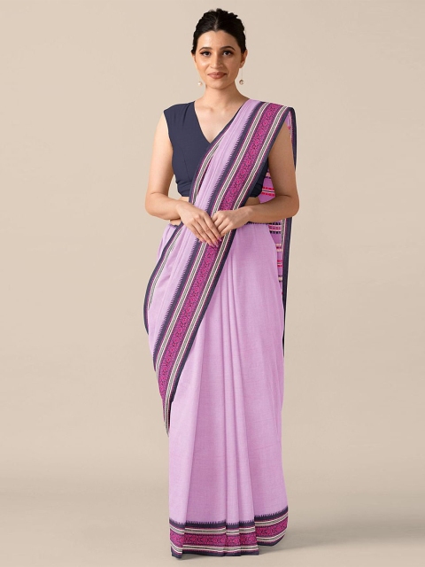 

Taneira Women Light Pink Begumpur Cotton Saree