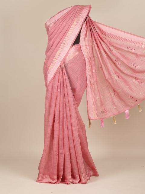 

Pothys Women Pink Colour Pure Cotton Saree