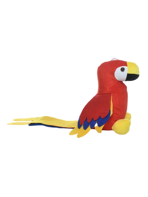 

DukieKooky Unisex Kids Red & Yellow Parrot Soft Toy