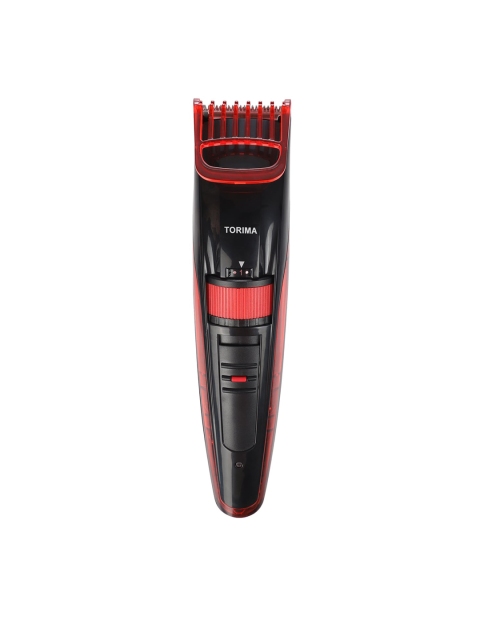 

TORIMA Men USB Corded & Cordless Rechargeable Beard Trimmer, Black