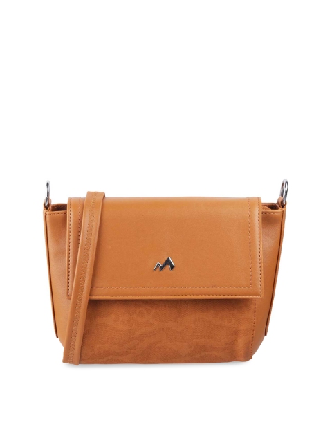 

Metro Tan Textured PU Structured Sling Bag