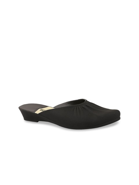 

Shoetopia Women Black Synthetic Mules Flats