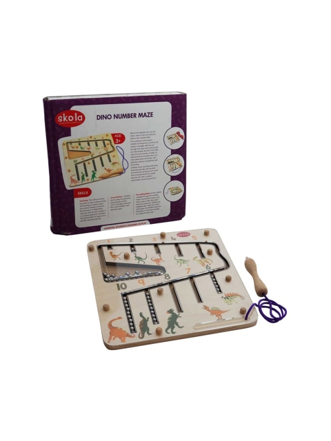 

SKOLA Kids Multi Dinosaur Number Maze