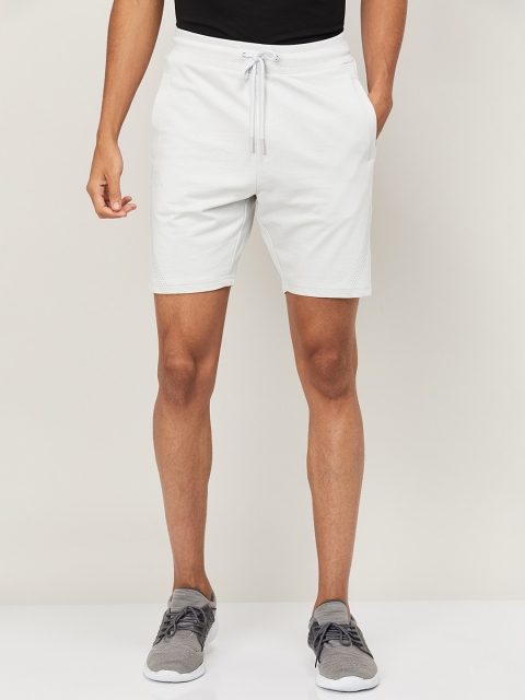 

Kappa Men White Mid-Rise Regular Shorts