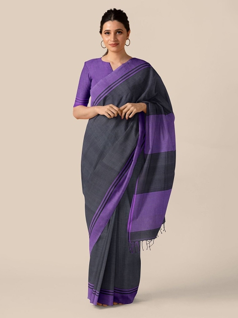 

Taneira Blue Pure Cotton Saree