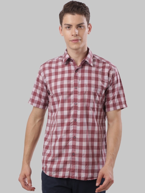 

Next Look Men Red Checked Casual Shirt