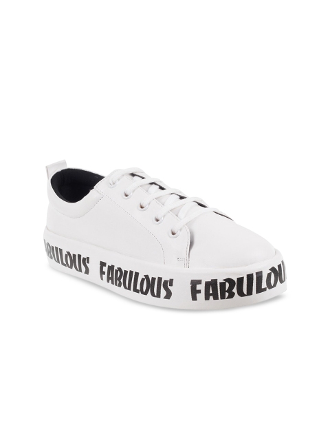 Mochi Women White Sneakers