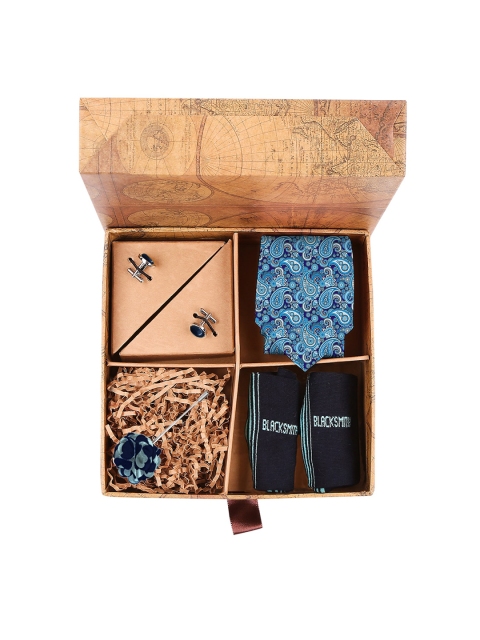 

Blacksmith Men Blue & Black Accessory Gift Set