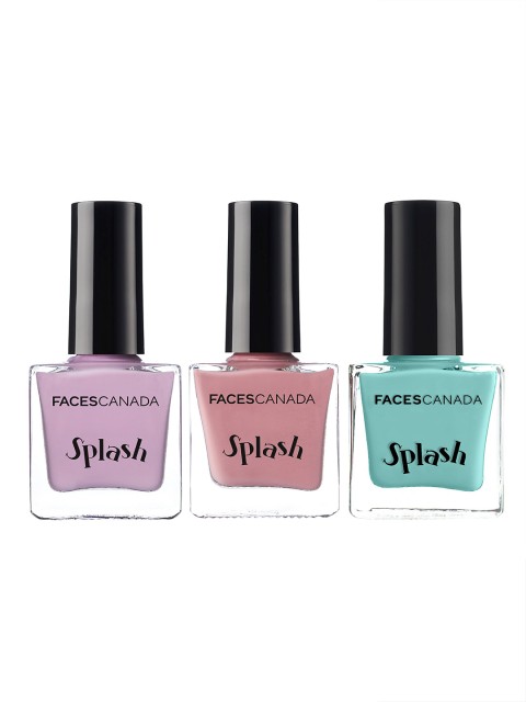 

FACES CANADA Set Of Viola - Linty & Floral Dream Splash Nail Enamels, Multi