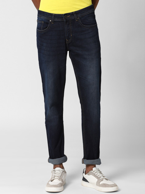 

Peter England Casuals Men Navy Blue Slim Fit Light Fade Jeans