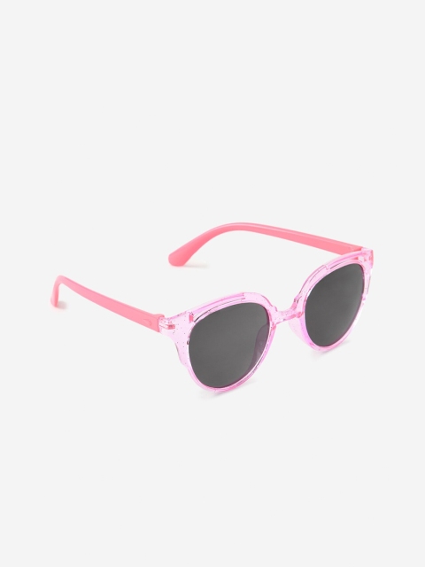 

DukieKooky Girls Black Lens & Pink Cateye Sunglasses with UV Protected Lens