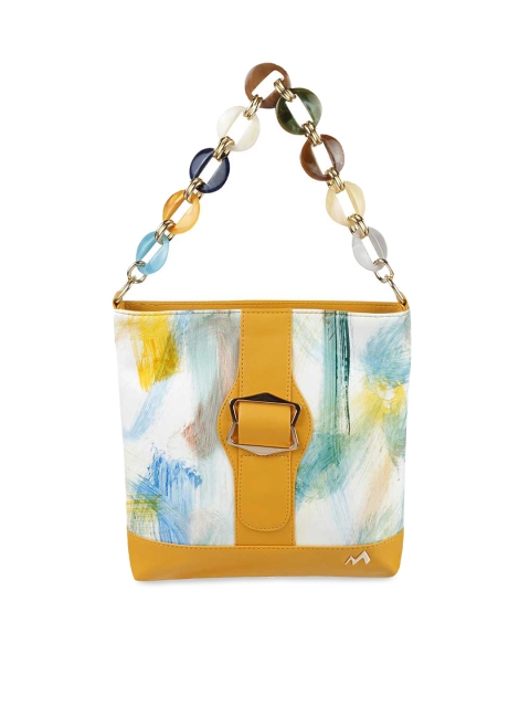 

Metro Yellow Printed Shopper Shoulder Bag