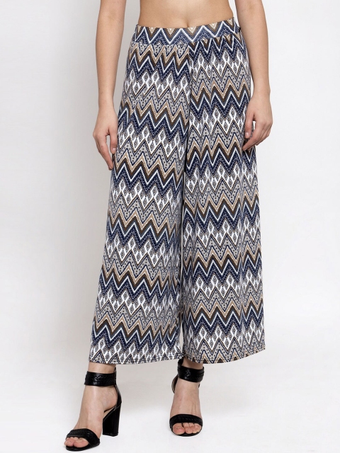 

Global Republic Women Multi Printed Knitted Palazzos