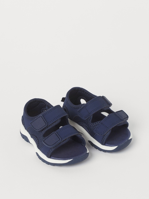 

H&M Girls Navy Blue PU Comfort Sandals