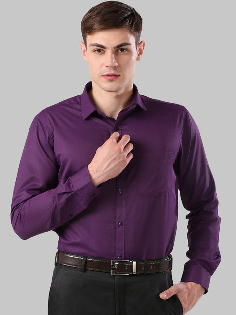

Next Look Men Purple Slim Fit Casual Shirt