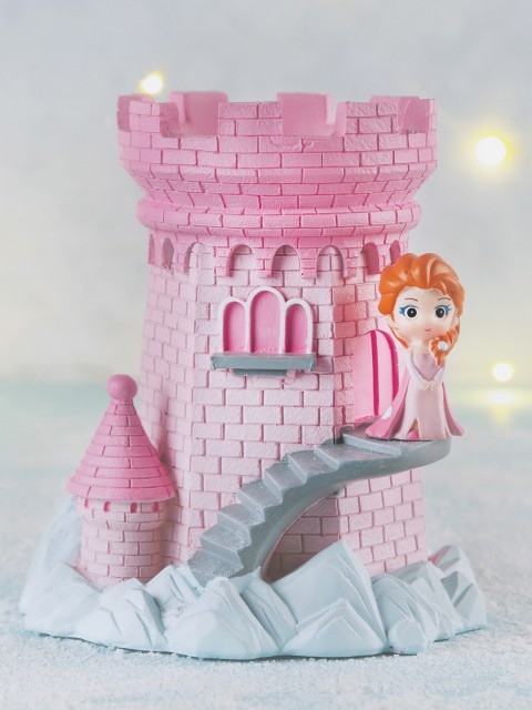 

Bigsmall Pink & Grey Frozen Printed Stationery Holder