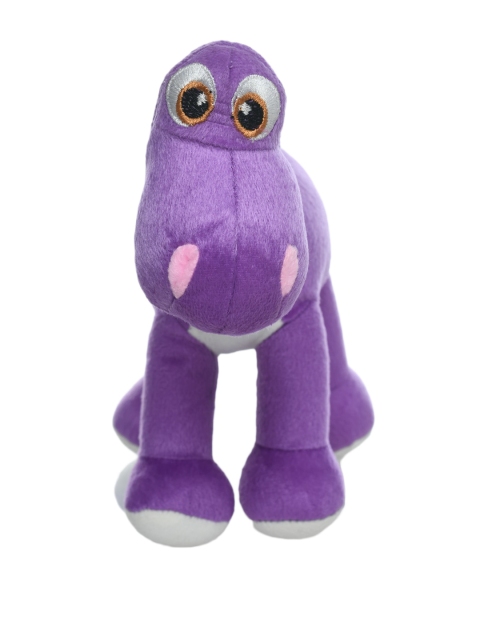 

DukieKooky Unisex Kids Purple & White Little Dino Soft Toy