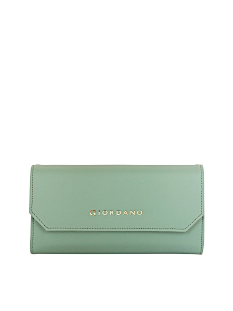 

GIORDANO Women Green Textured PU Envelope