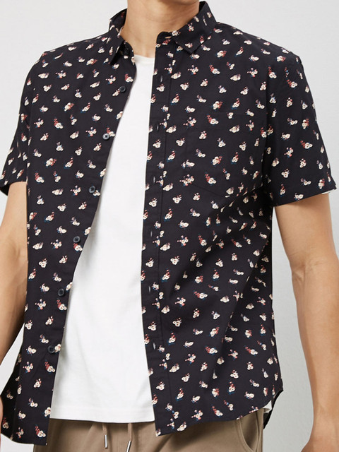 

FOREVER 21 Men Multi Printed Casual Shirt
