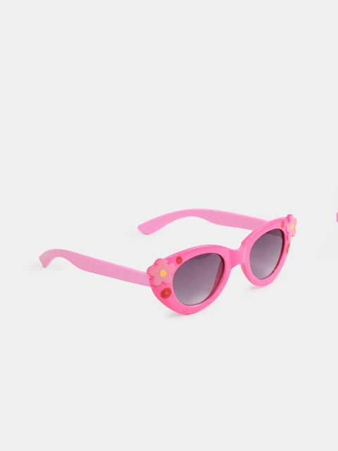 

DukieKooky Girls Grey Lens & Pink Cateye Sunglasses with UV Protected Lens - 900353