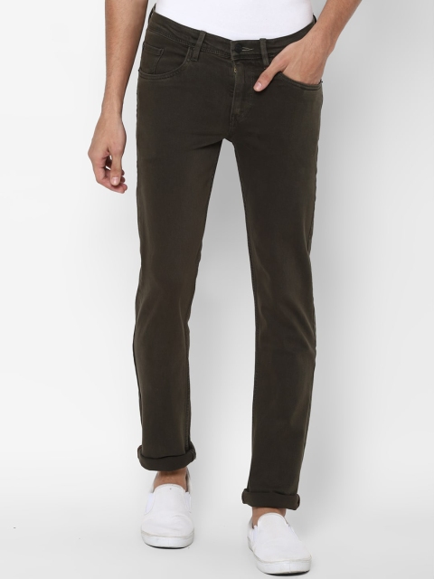 

Allen Solly Men Olive Slim Fit Stretchable Jeans
