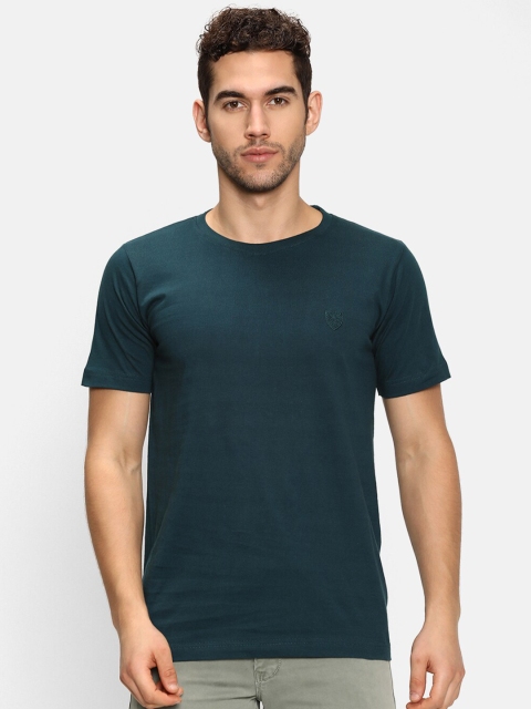 

V2 Value & Variety Men Blue Cotton T-shirt
