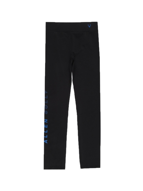 

Allen Solly Junior Girls Black Ankle-Length Leggings