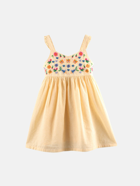 

Beebay Yellow Empire Dress