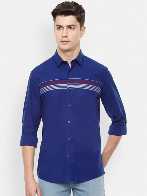 

Louis Philippe Sport Men Blue Slim Fit Casual Shirt
