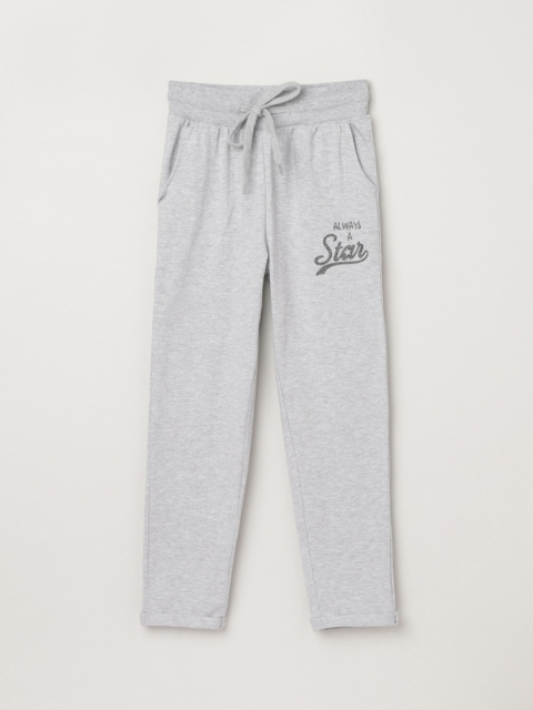 

max Girls Grey Regular Trousers