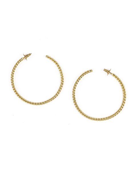 

NAMASYA Gold Circular Hoop Earrings