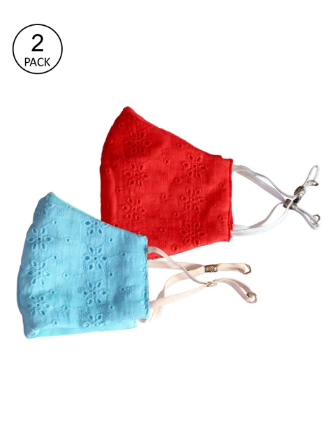 

Bellofox Unisex Pack of 2 Reusable 3-Ply Outdoor Cloth Masks, White