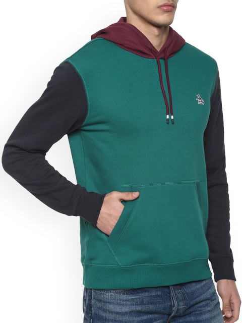 

Original Penguin Men Green Colourblock Sweatshirt